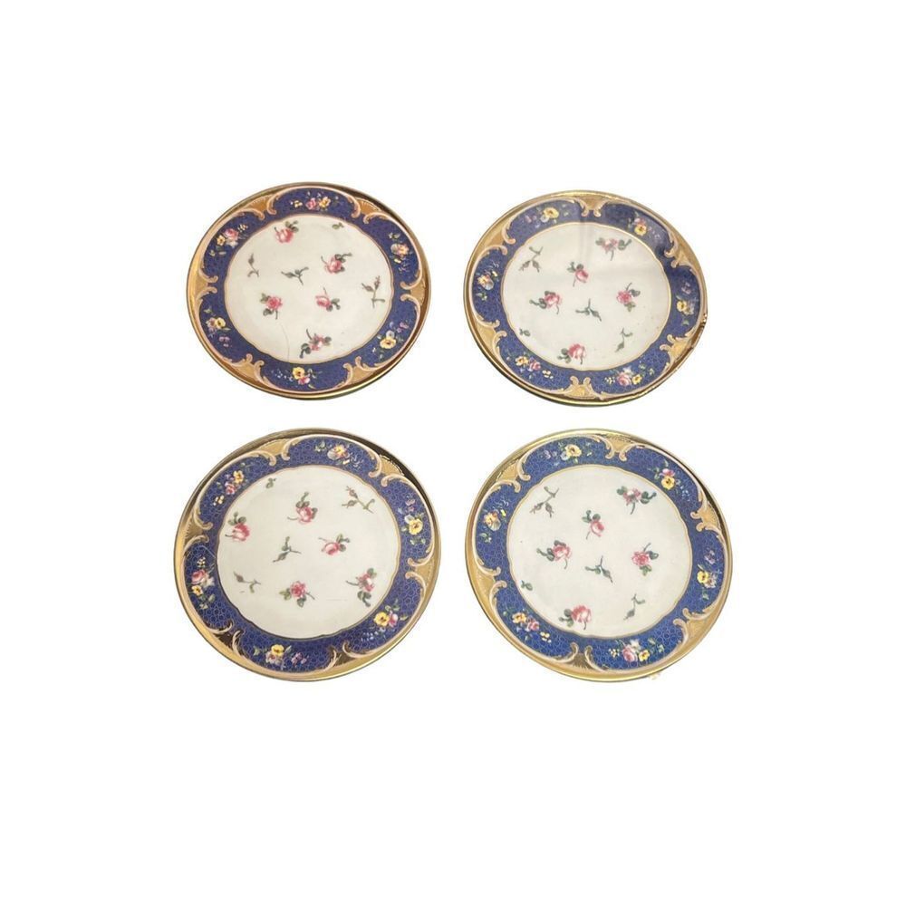 Metropolitan Museum of Art Coasters with Tin Box, Made in England, Set of Four
